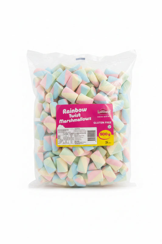 Lolliland Rainbow Marsh Twist 800g