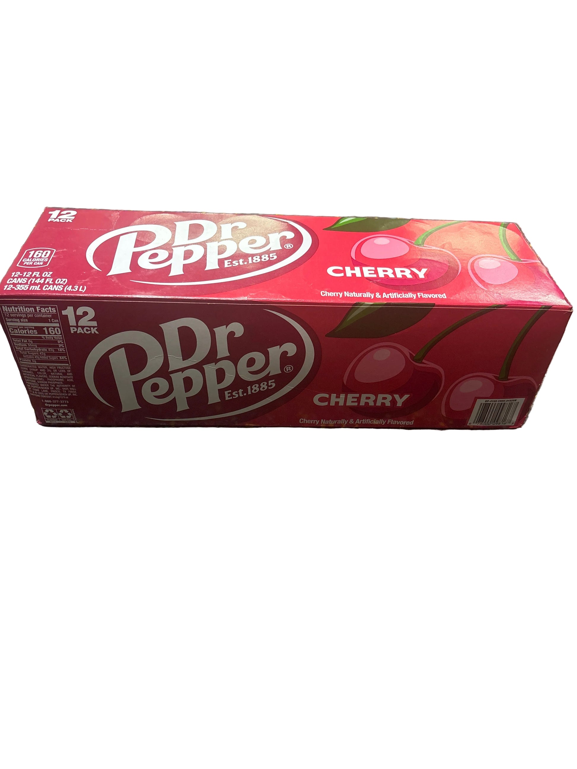Dr Pepper Cherry 355ml - Tom's Confectionery Warehouse