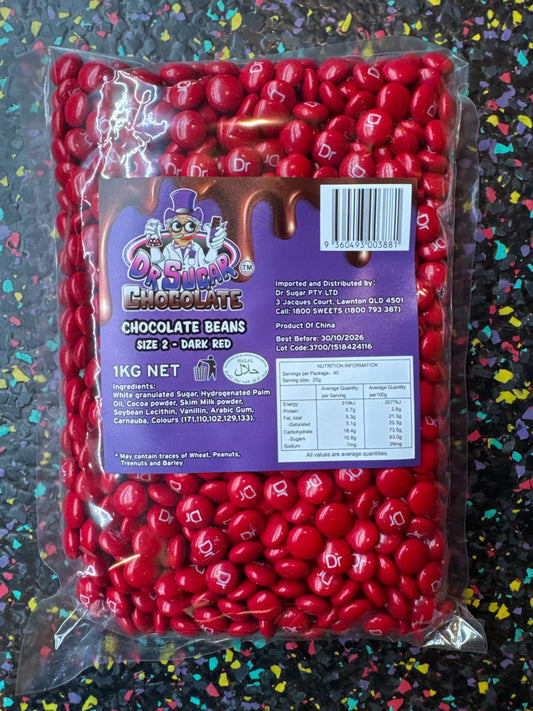 Dr Sugar Dark Red Chocolate Bean 1kg