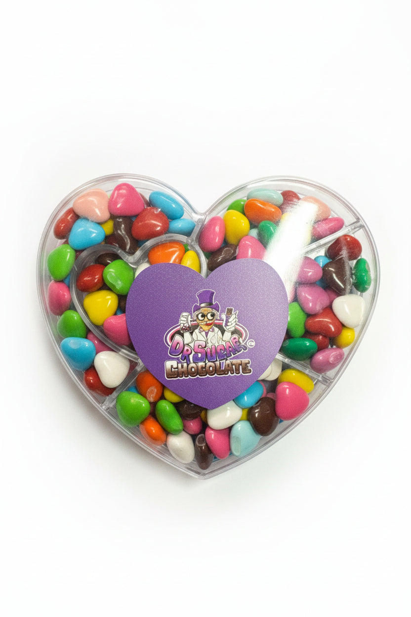 120g CHOCOLATE BEANS HEART-HEART