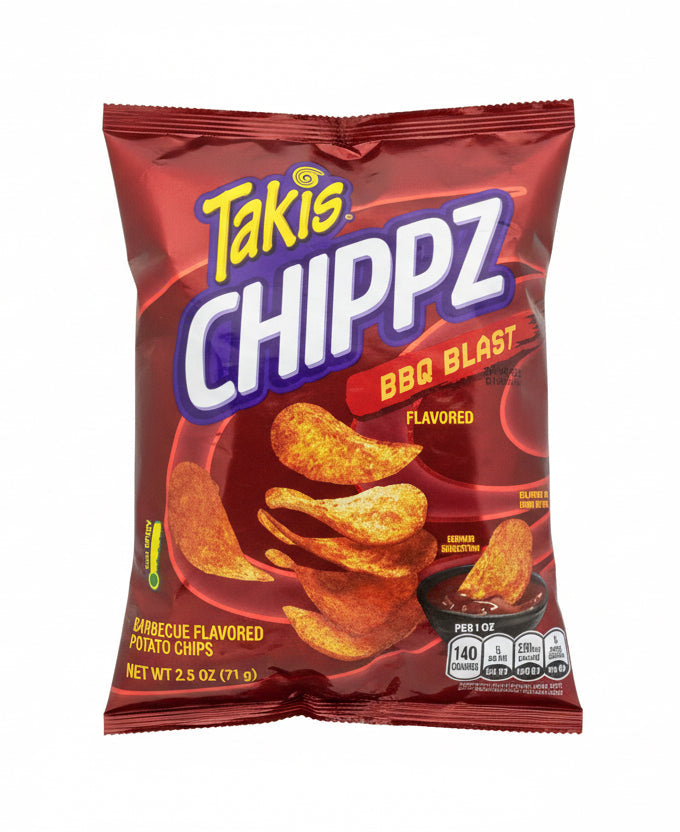 Takis Chippz BBQ Blast 71g - Tom's Confectionery Warehouse