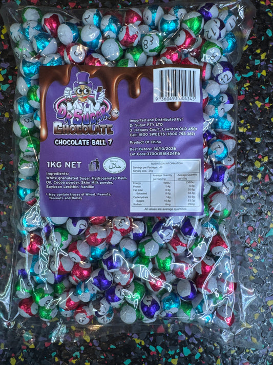 Dr Sugar - Snooker Chocolate Ball (ball 7) 1kg