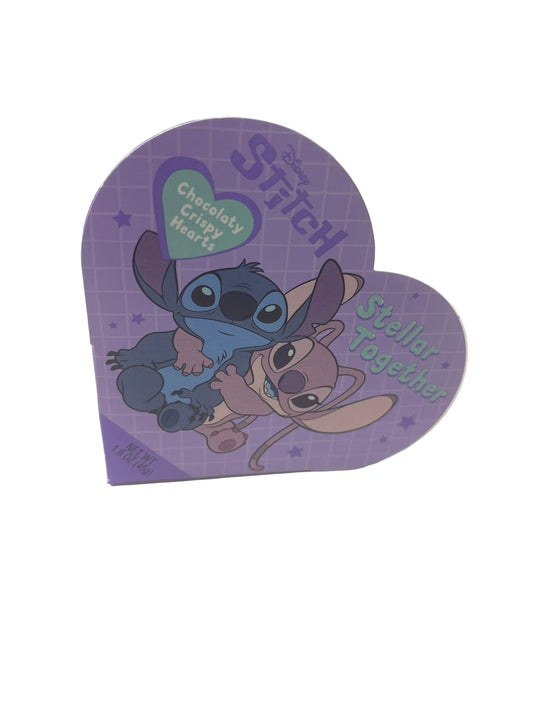 Disney Stitch Crispy Chocolate Heart 45g