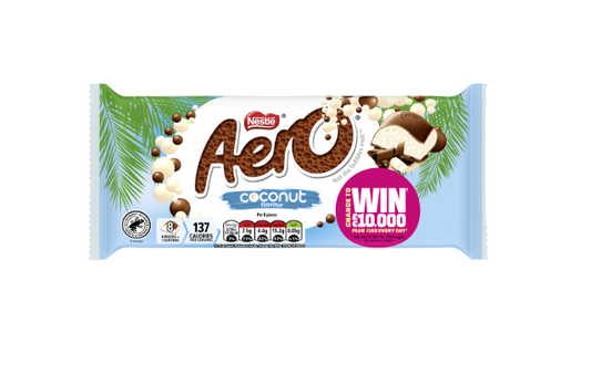 UK Nestle Aero Coconut 90g
