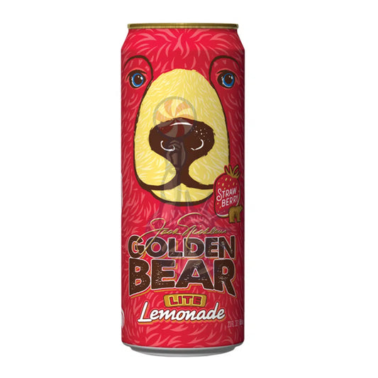 ARIZONA GOLDBEAR LEMON STRAW 680ML
