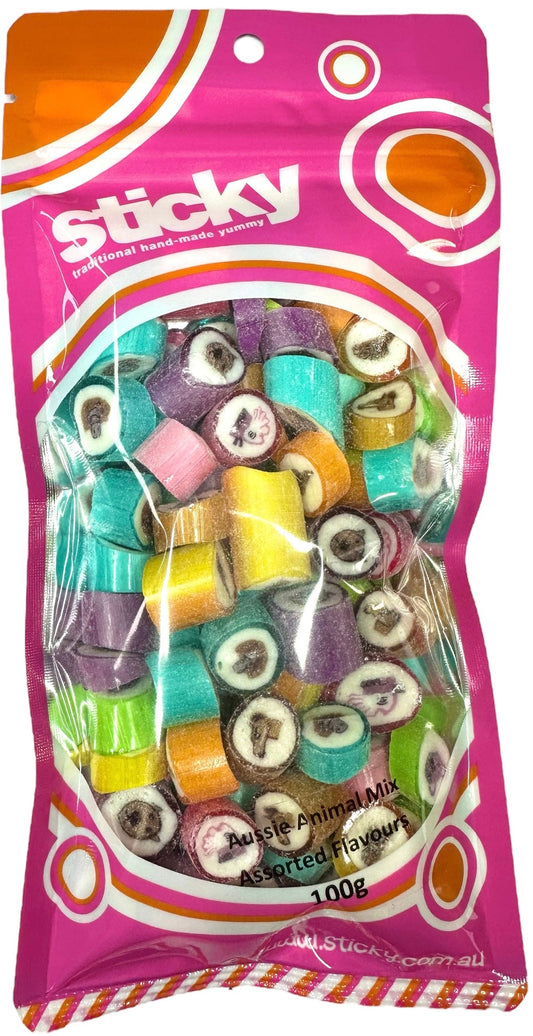 Sticky- Aussie Animal Mix 100g