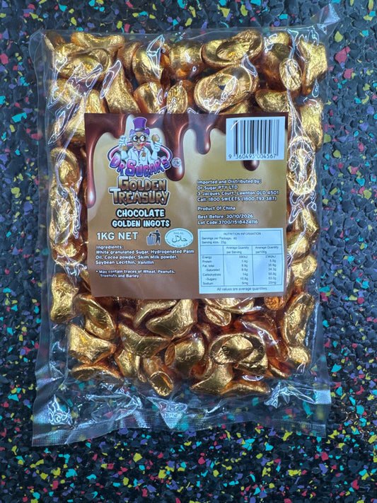 Dr Sugar - Gold Chocolate Ingot 1kg