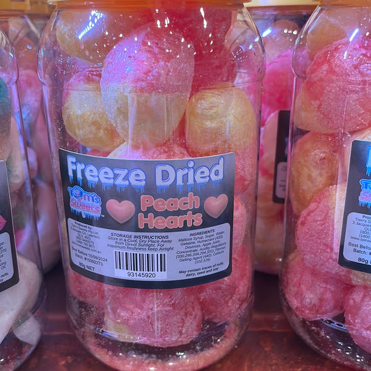 Tom’s Freeze Dried - Peach Hearts
