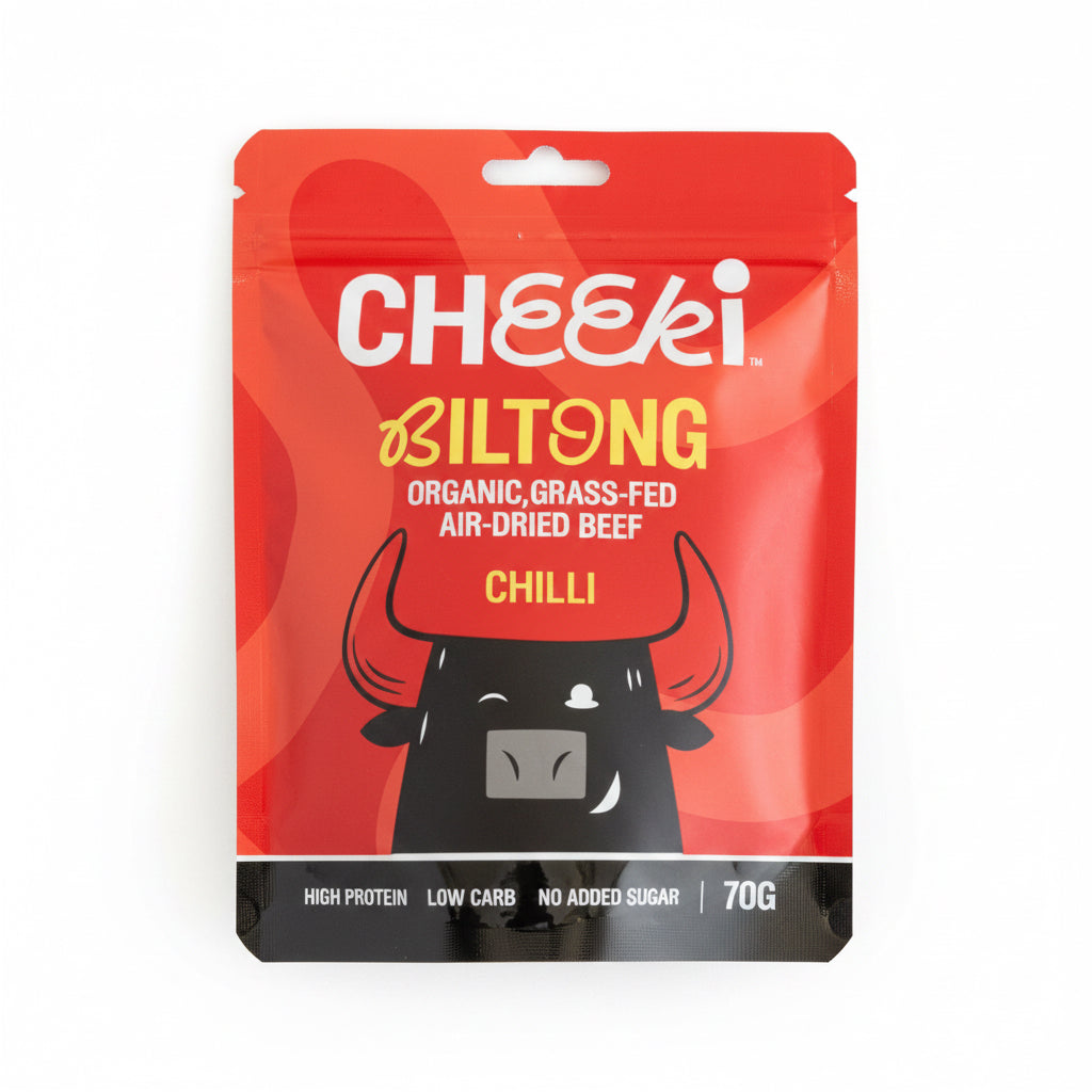 Cheeki Biltong Chilli 70g - Tom's Confectionery Warehouse