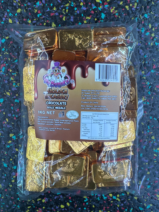 Dr Sugar - Gold Chocolate Medal 1kg