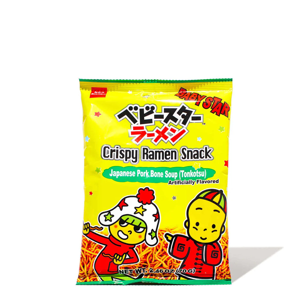 Baby Star Tonkotsu Crispy Ramen snack