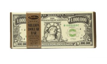 US Bartons One Million Dollar Chocolate Bar