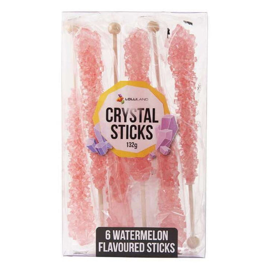 Lolliland Baby Pink Watermelon Crystal Sticks 5pc