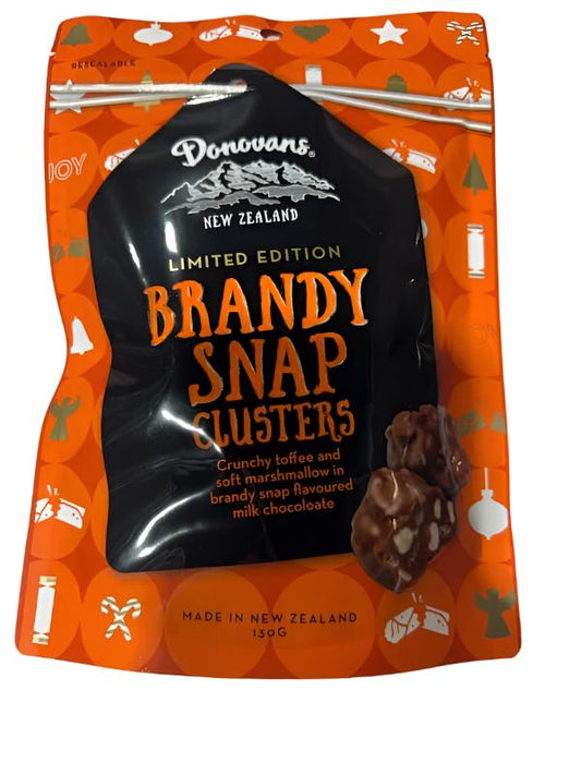 Donovans Brandy Snap Clusters 130g