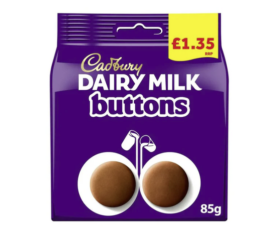 UK Cadbury Dairy milk Buttons 85g