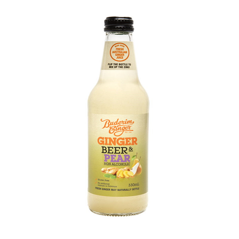 Buderim Ginger Ginger Beer & Pear Bottle
