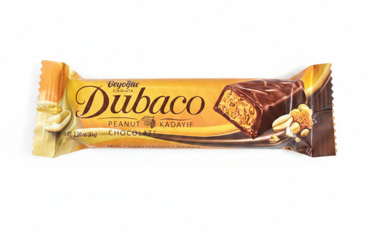 Beyoglu Dubaco Dubai Milk Chocolate with Kadayif & Peanut Cream Bar 65g