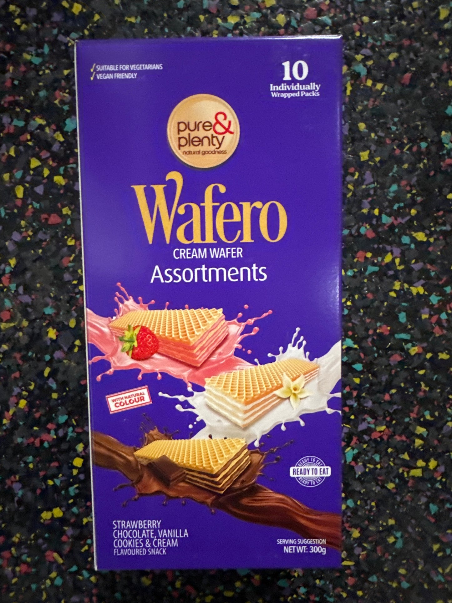 Wafero Cream Wafers - Assorted 300g