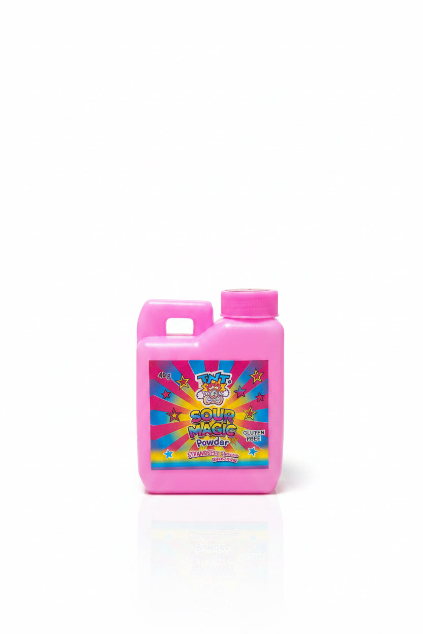 TNT Sour Magic Powder Strawberry Flavour 40g
