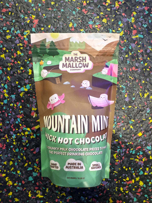 Marshmallow Co. Mountain Mint Thick Hot Chocolate 300g