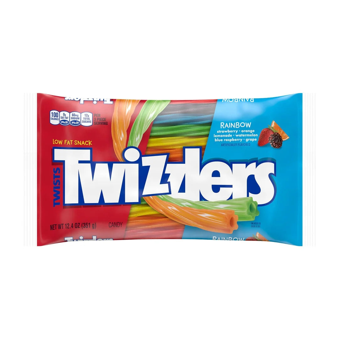 US Twizzlers Rainbow Twists 352g