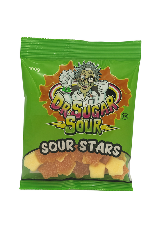 Dr Sugar Sour Stars 100g