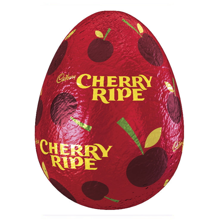 Cadbury Easter Cherry Ripe Hollow Egg 110g - Tom's Confectionery Warehouse