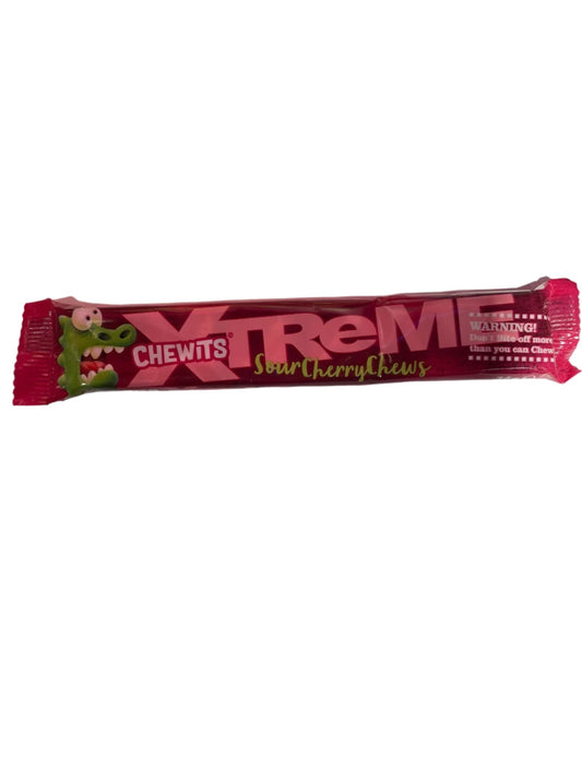 Chewits Xtreme Sour Cherry 34g