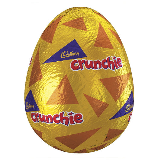 Cadbury Easter Crunchie Hollow Egg 110g - Tom's Confectionery Warehouse
