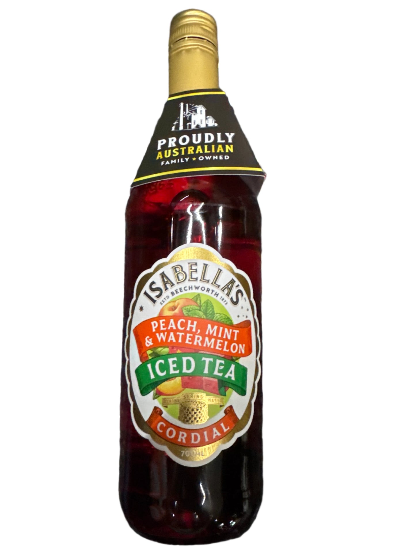 Isabella’s Cordial - Peach Mint & Watermelon 700ml