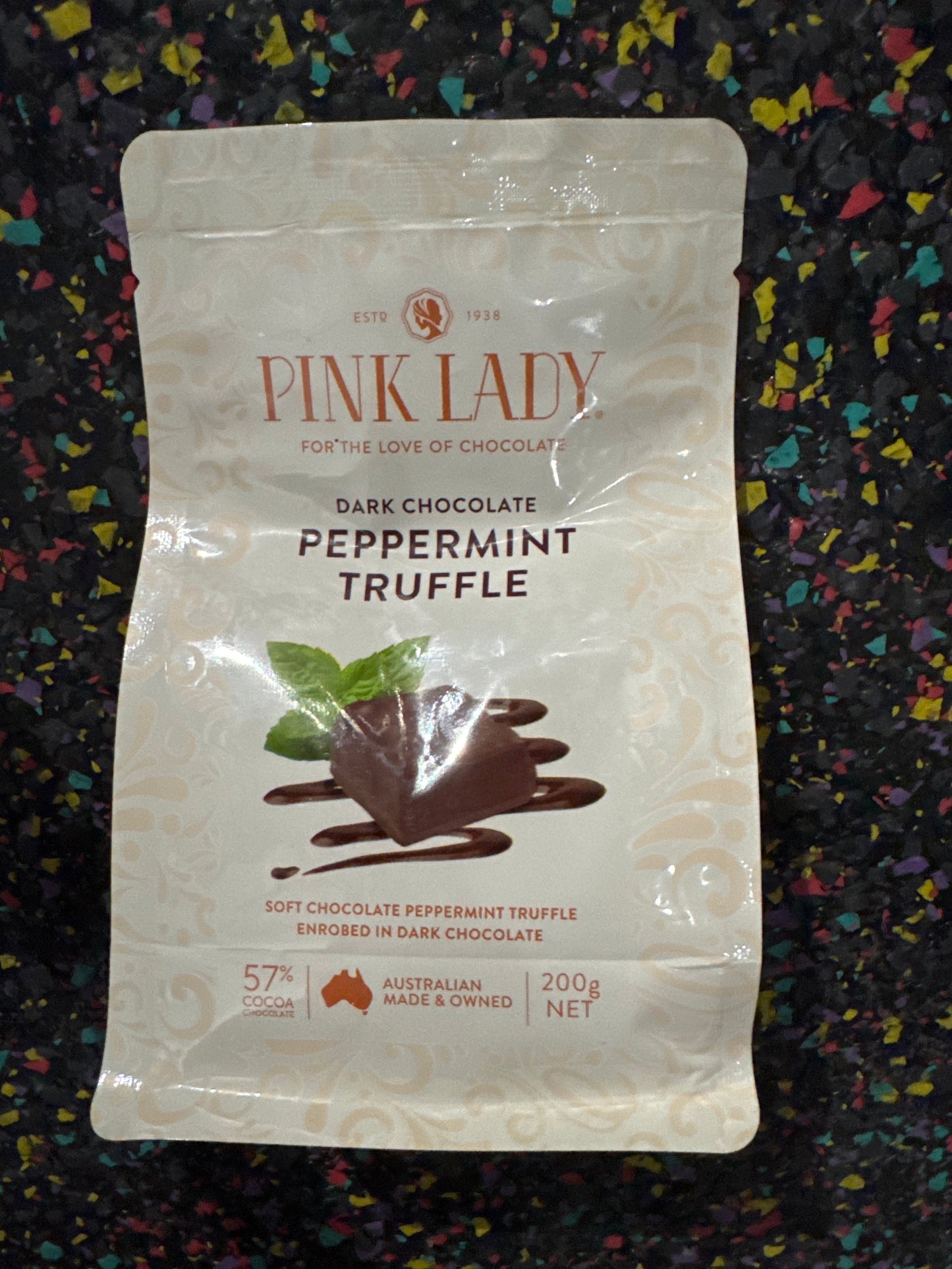 Pink lady Pepper Mint Truffle 200g