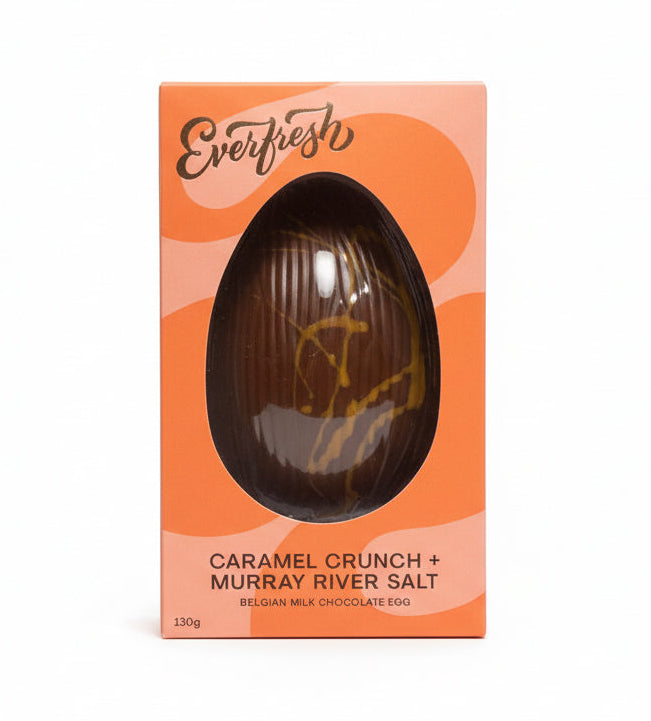 Everfresh Caramel Crunch & Murray River Egg 130g