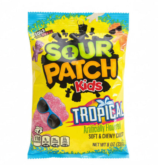 Sour Patch Kids Tropical 226g - Tom's Confectionery Warehouse