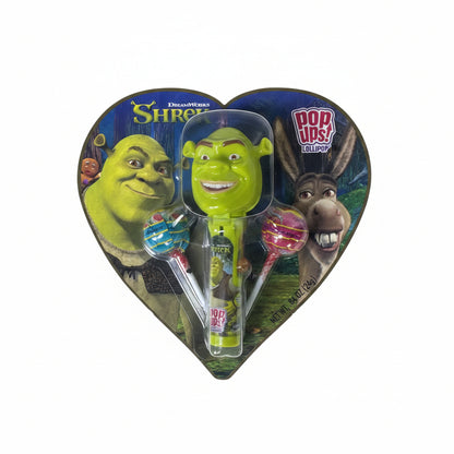 Shrek Pop Ups Lillopop Valentine Heart 24g