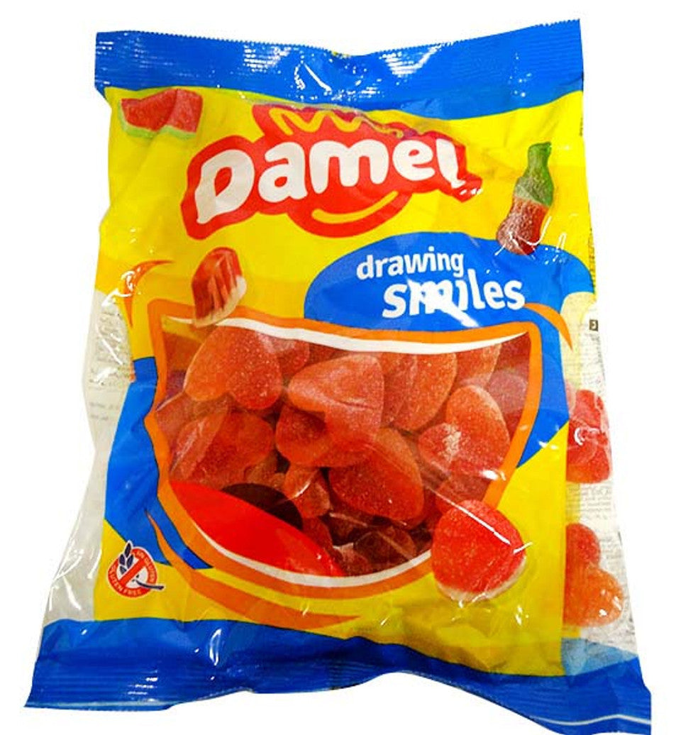 Damel Peach Hearts 1kg – Tom's Confectionery Warehouse