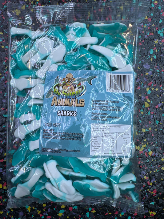 Doctor Sugar Gummy Blue Sharks 1kg