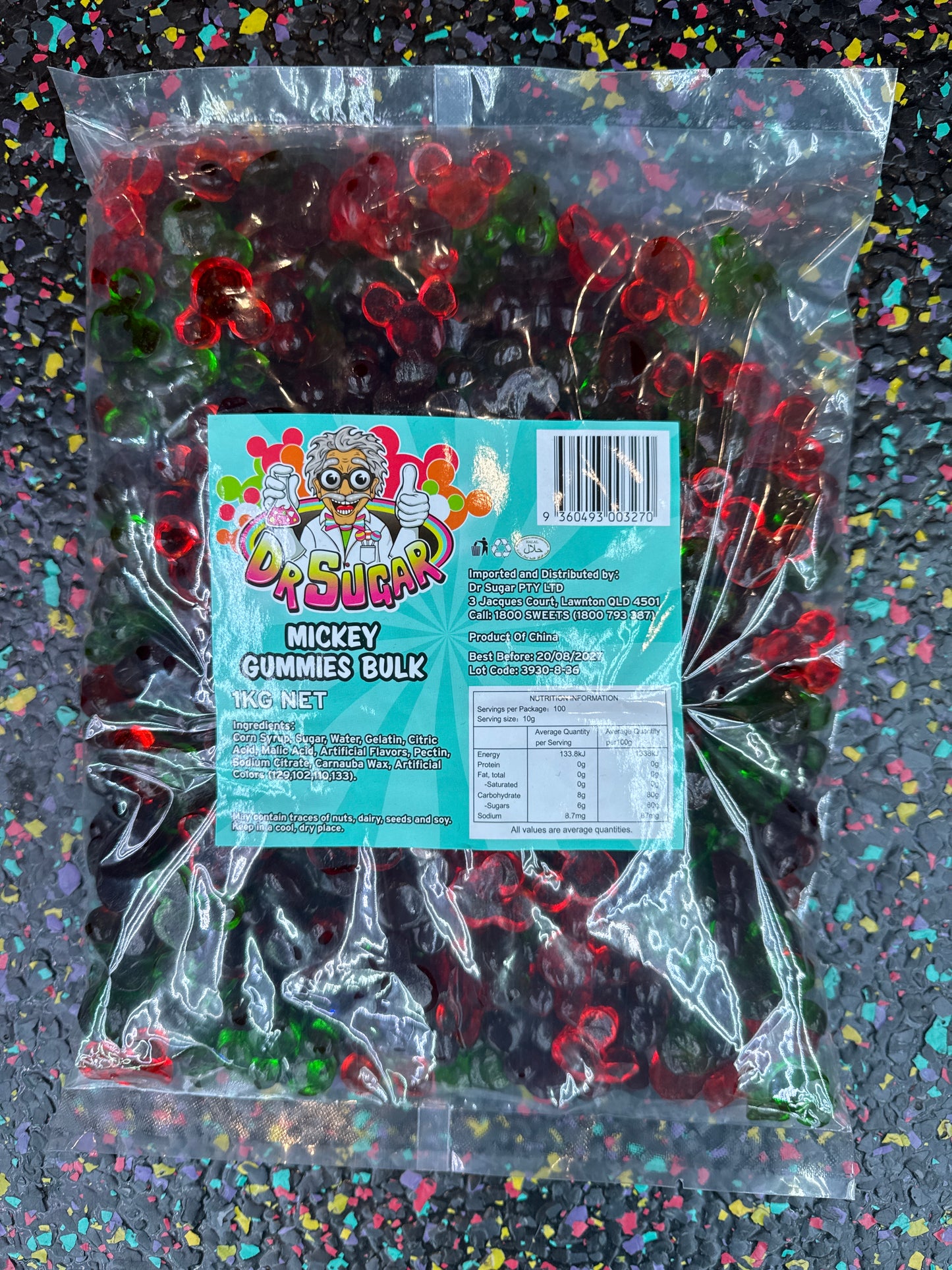 Mickey Gummy Bulk 1kg