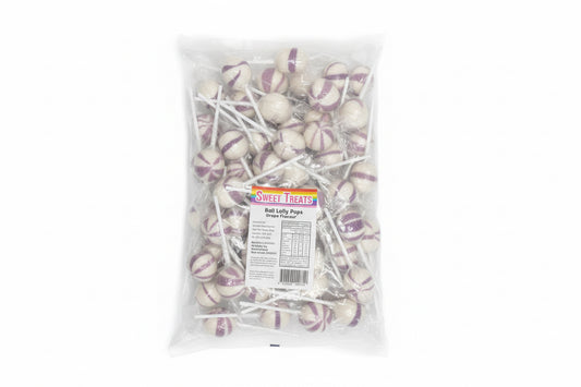 Sweet Treats Purple Grape Ball Pops 50pcs