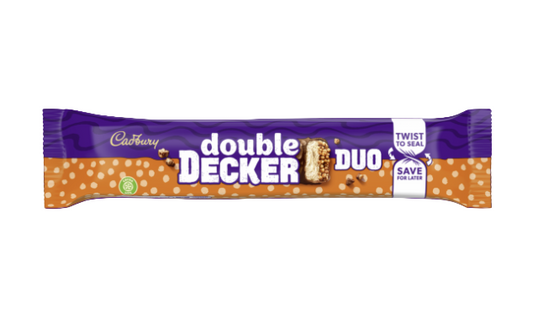UK Cadbury Double Decker Duo 74.6g