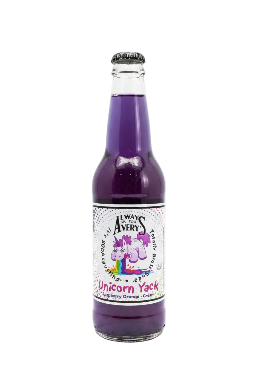 Totally Gross Unicorn Yack Soda 355ml