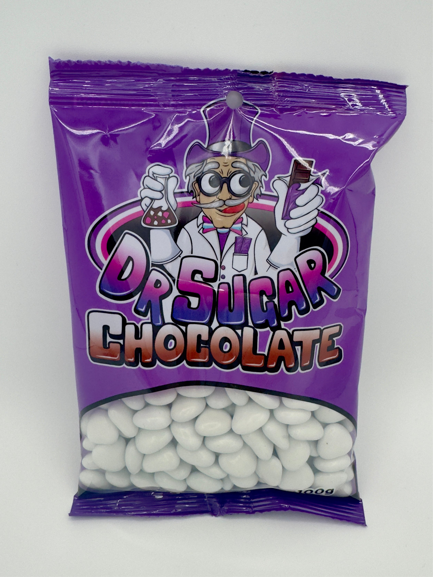Dr Sugar 100g White Chocolate Heart Beans