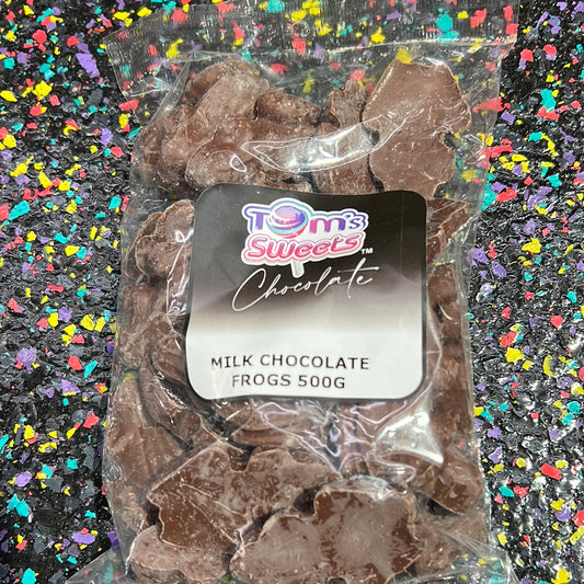 Tom’s Sweets Milk Choc Frogs 500g
