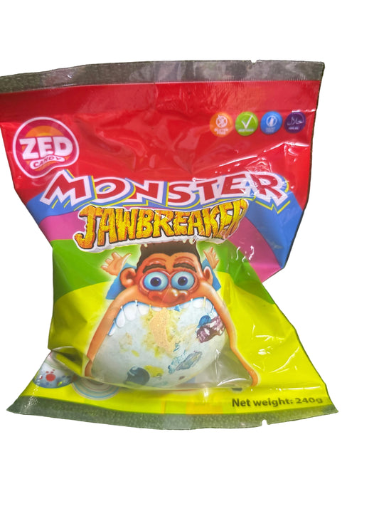 ZED Monster Jawbreaker 240g - Tom's Confectionery Warehouse
