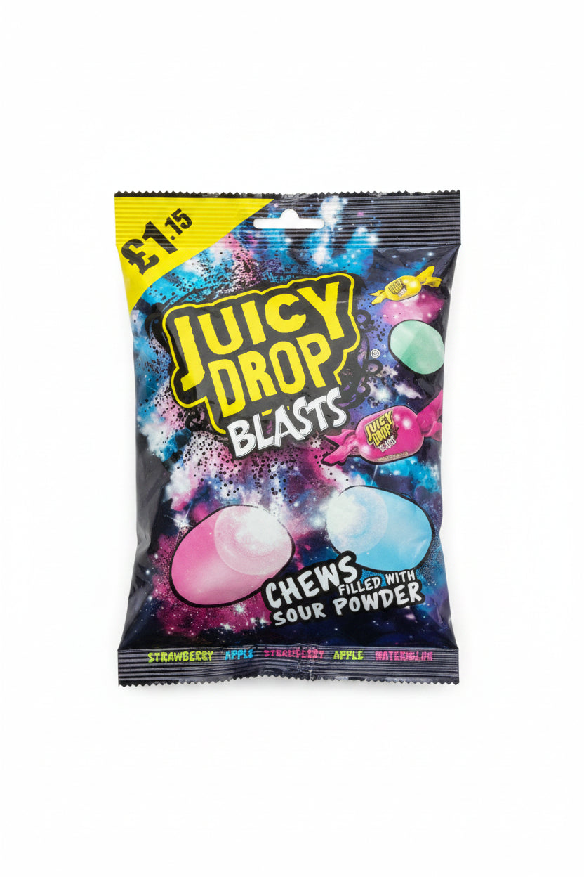 Bazooka Juicy Drop Blasts 120g