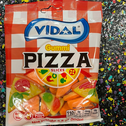 Vidal - Gummy Pizza Slices - 100g