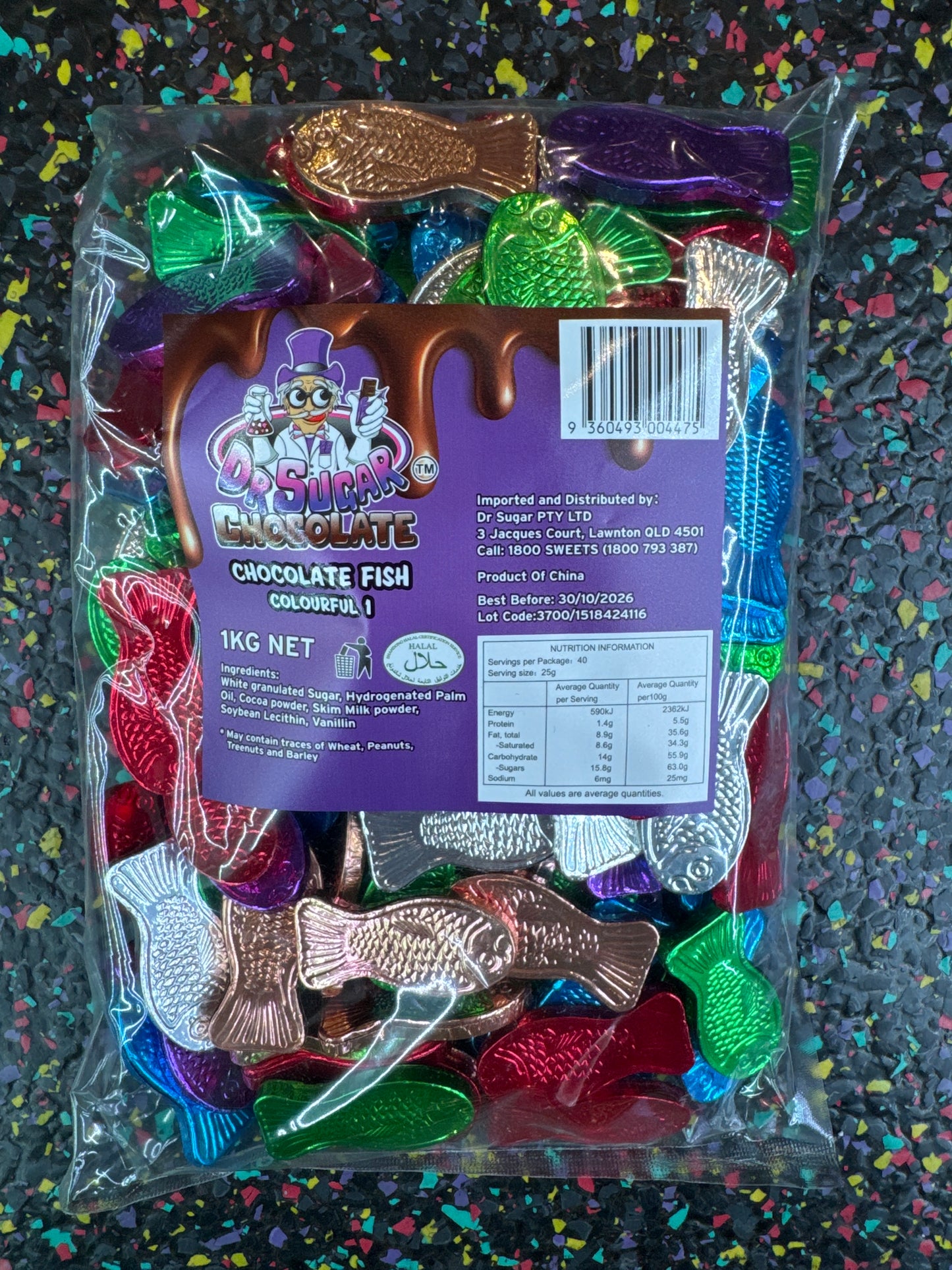 Dr Sugar - Mix Chocolate Fish 1kg