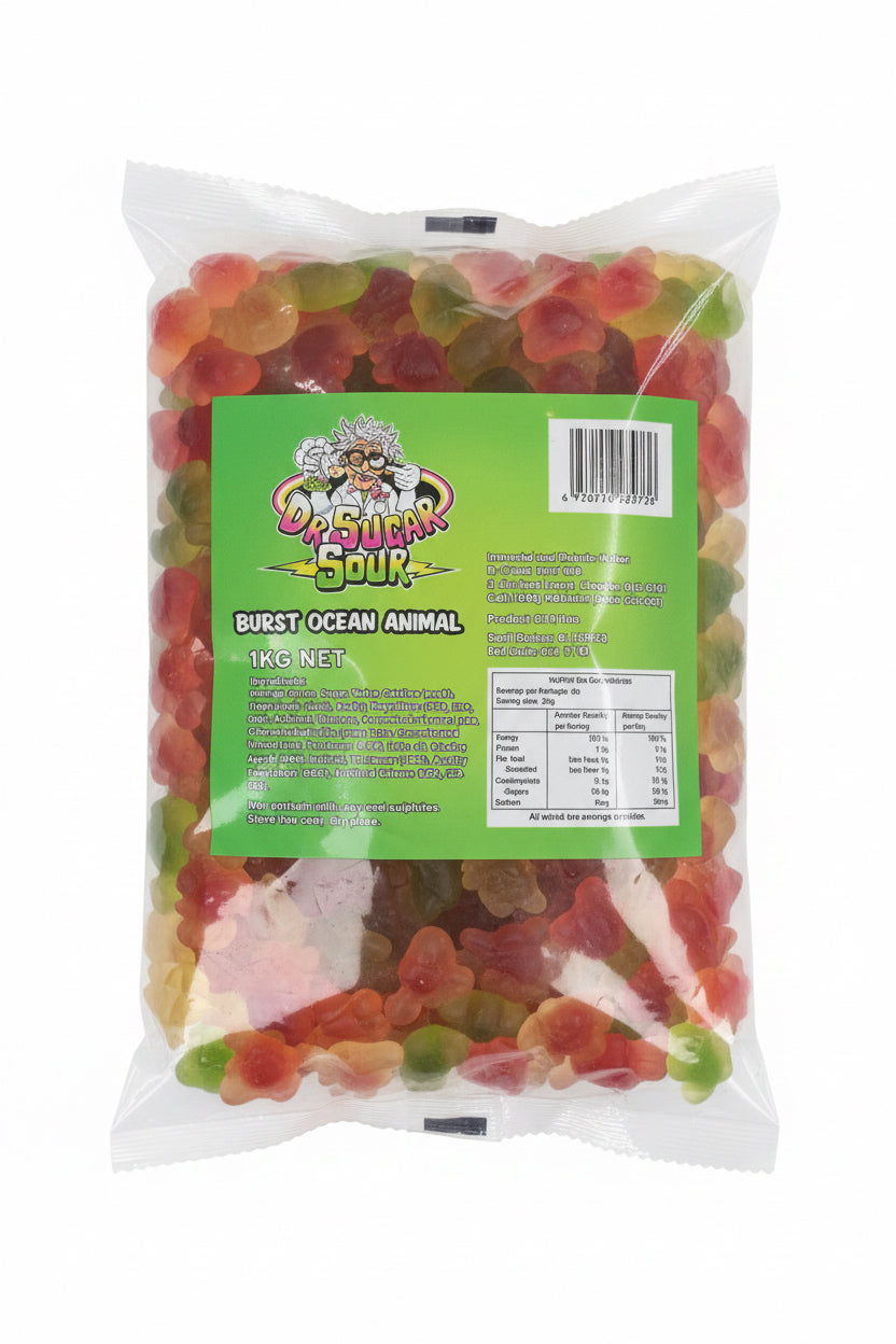 Dr Sugar Burst Ocean Animal 1kg