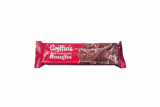 Griffin's Milk Chocolate Roughs Biscuits - Tom's Confectionery Warehouse