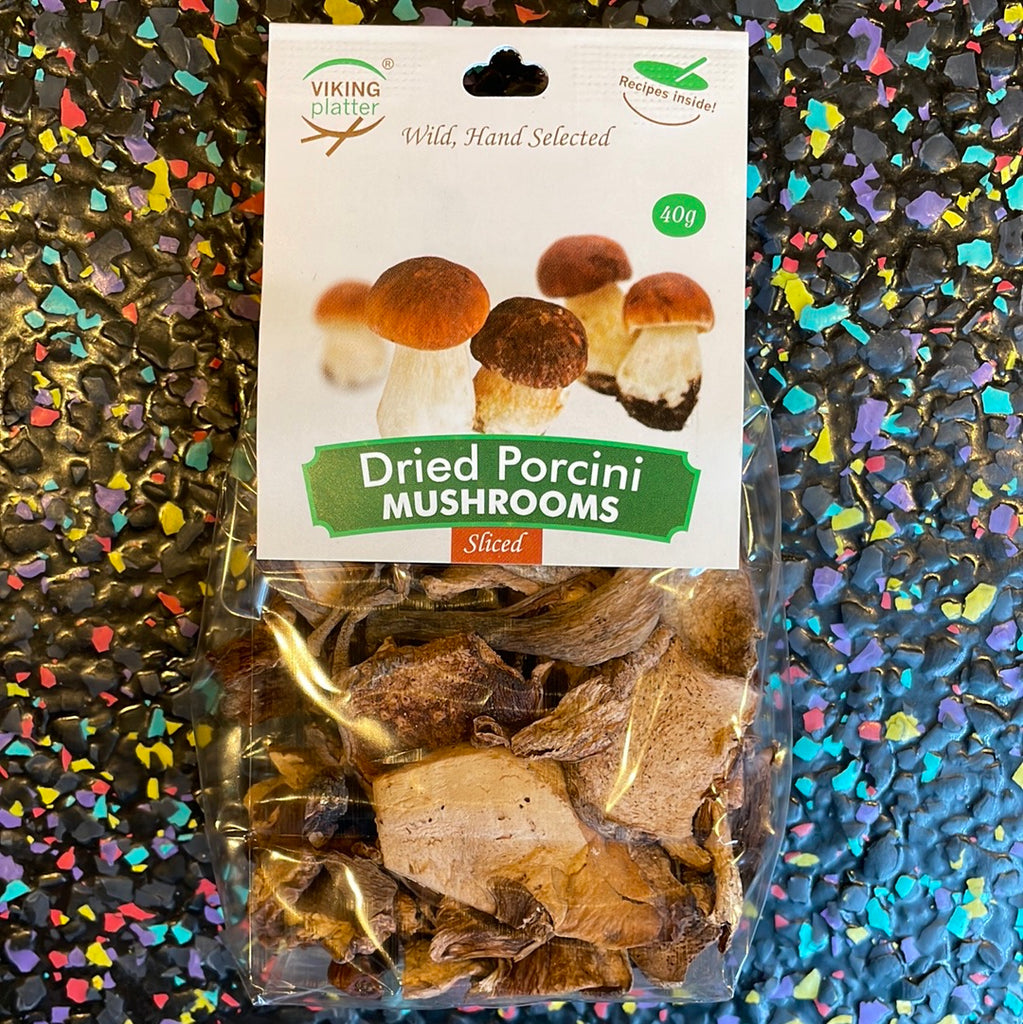 Dried Porcini Mushroom Mix (40g) Tom's Confectionery Warehouse