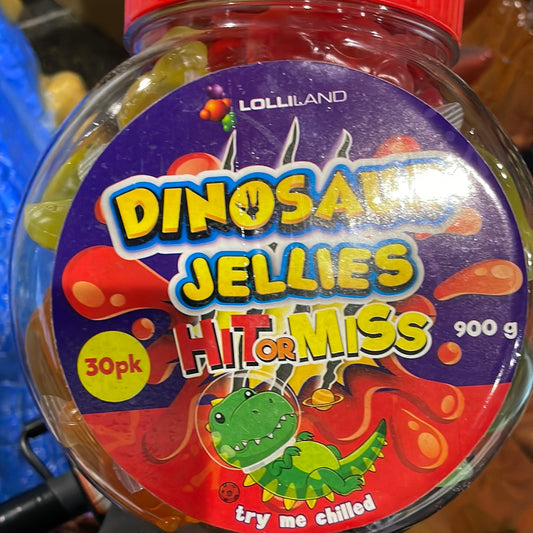 Dinosaur Jelly Fruit Jar 900g